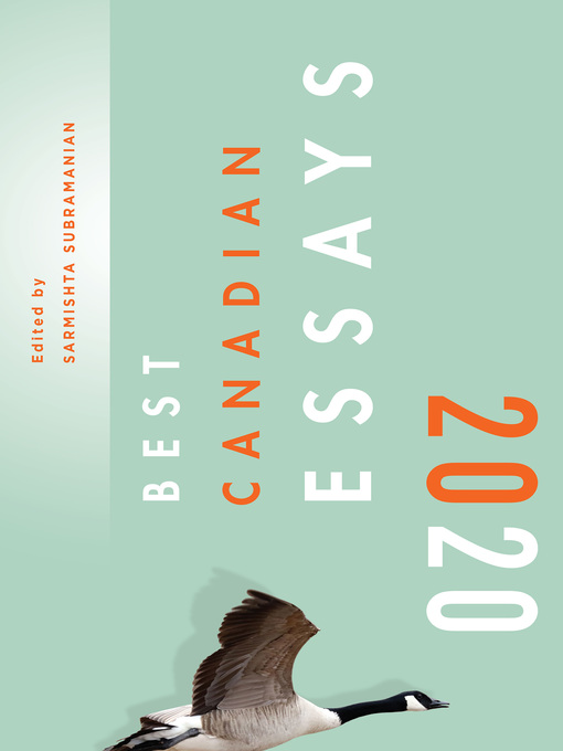 Title details for Best Canadian Essays 2020 by Sarmishta Subramanian - Available